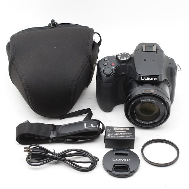 パナソニック デジタルカメラ ルミックス FZ85 ブラック