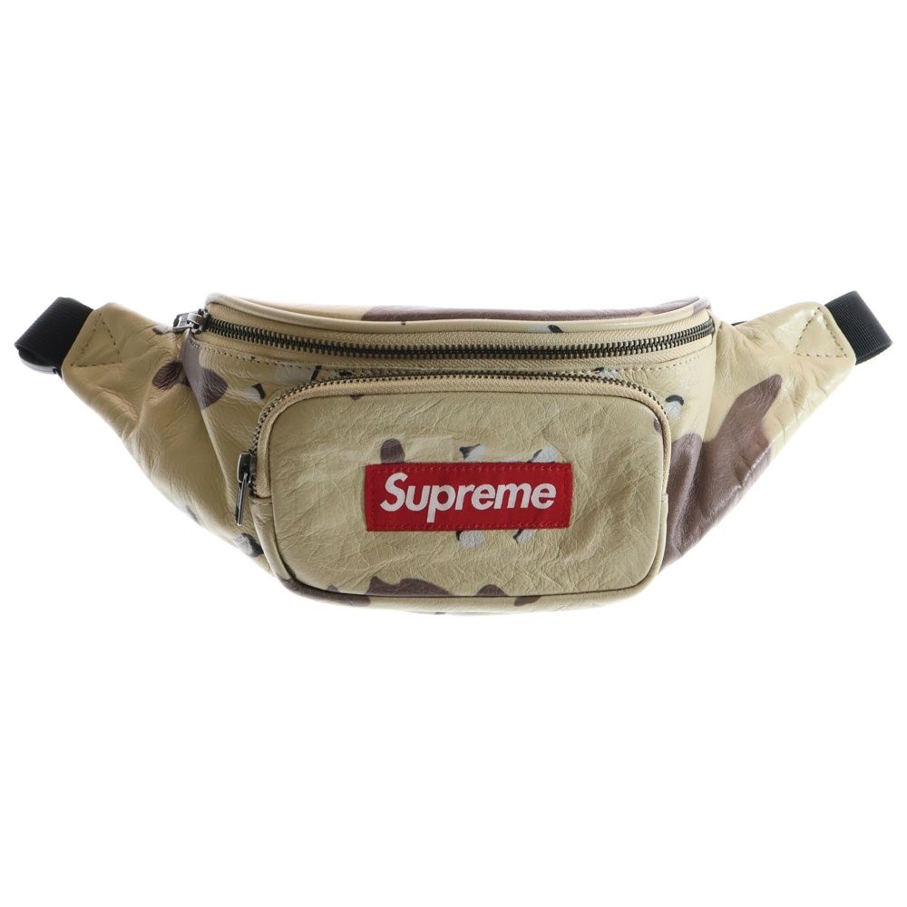 SUPREME (シュプリーム) 17SS Leather 購入 Waist Bag レザー SUPREME (シュプリーム) 17SS Leather 購入 Waist Bag レザー