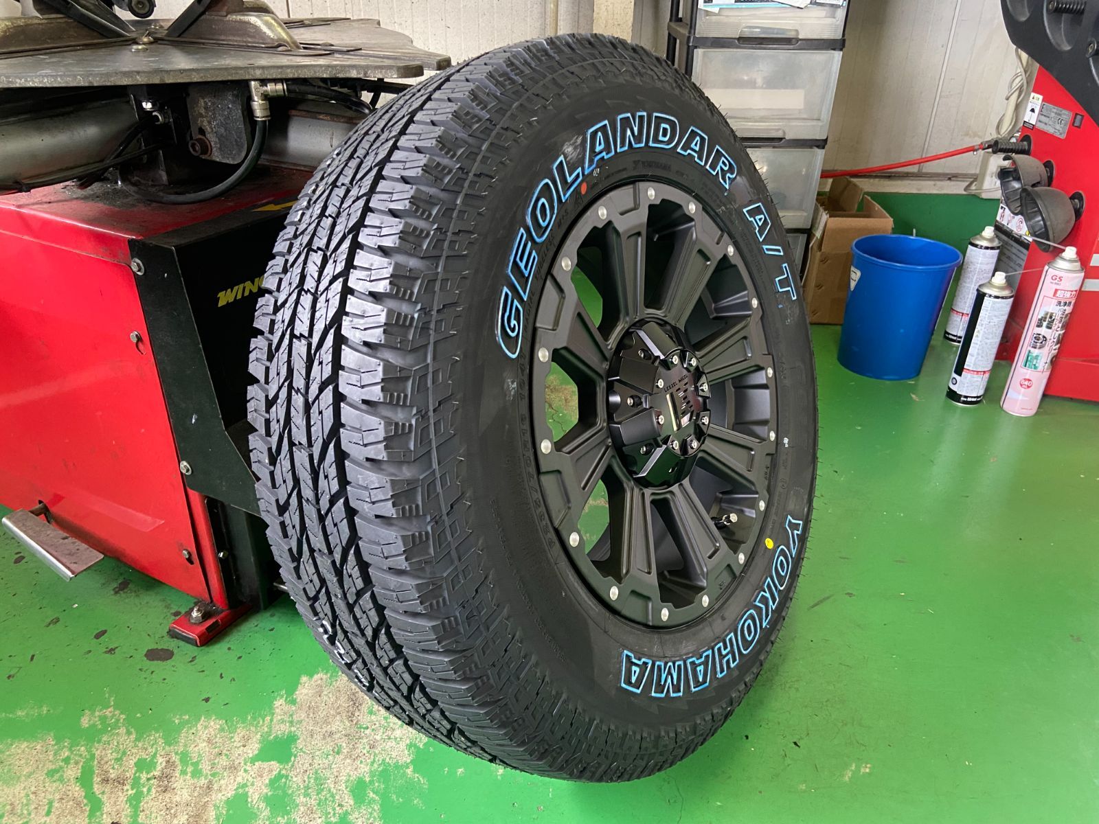 ヨコハマタイヤ YOKOHAMA ジオランダー X-AT 235/70R16 デリカ D5 エクストレイル CX5 RAV4 アウトランダー タイヤホイールセット LEXXEL DeathRock