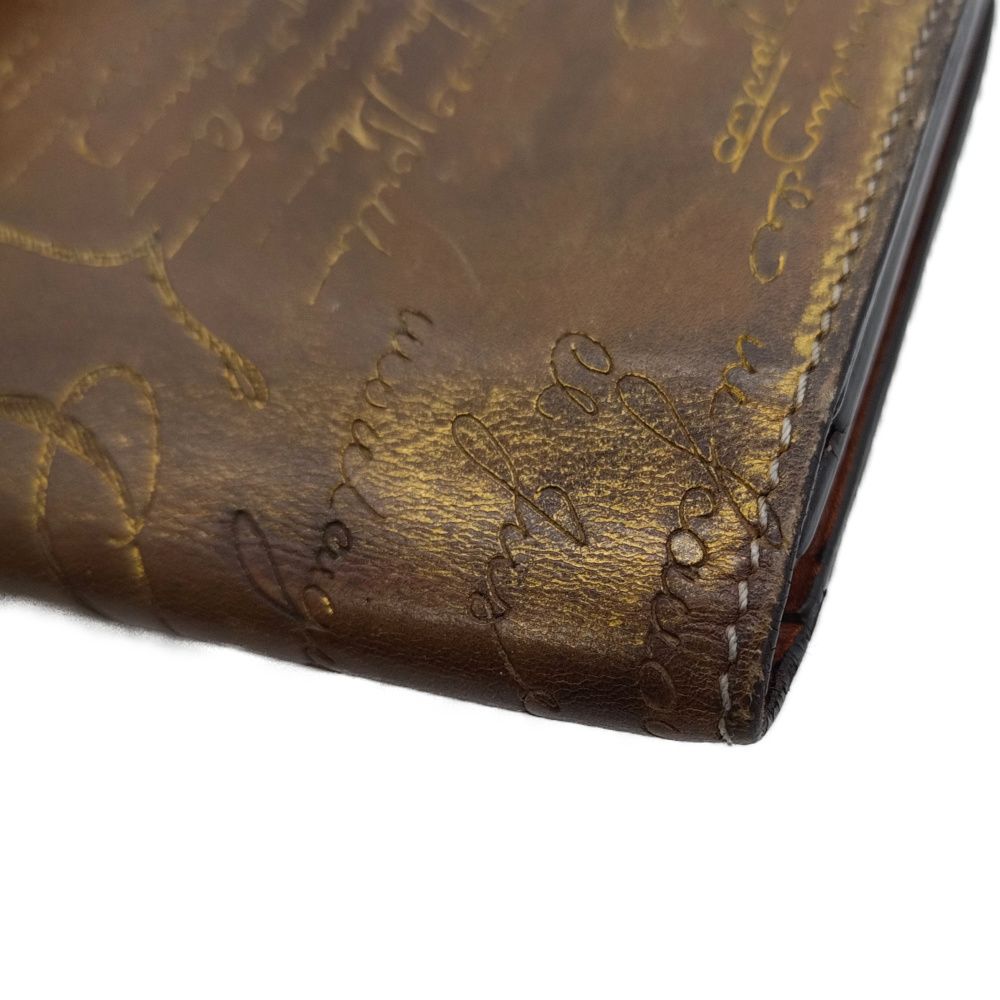 Berluti (ベルルッティ) カリグラフィゴールデンパティーヌ二つ折り長