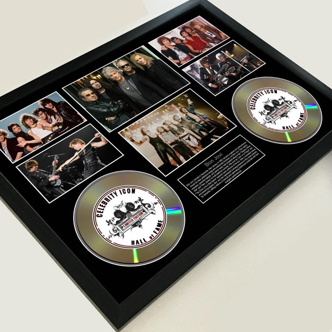 ボン ジョヴィ セレブリティー アイコンフレーム ロック 証明書付 -1