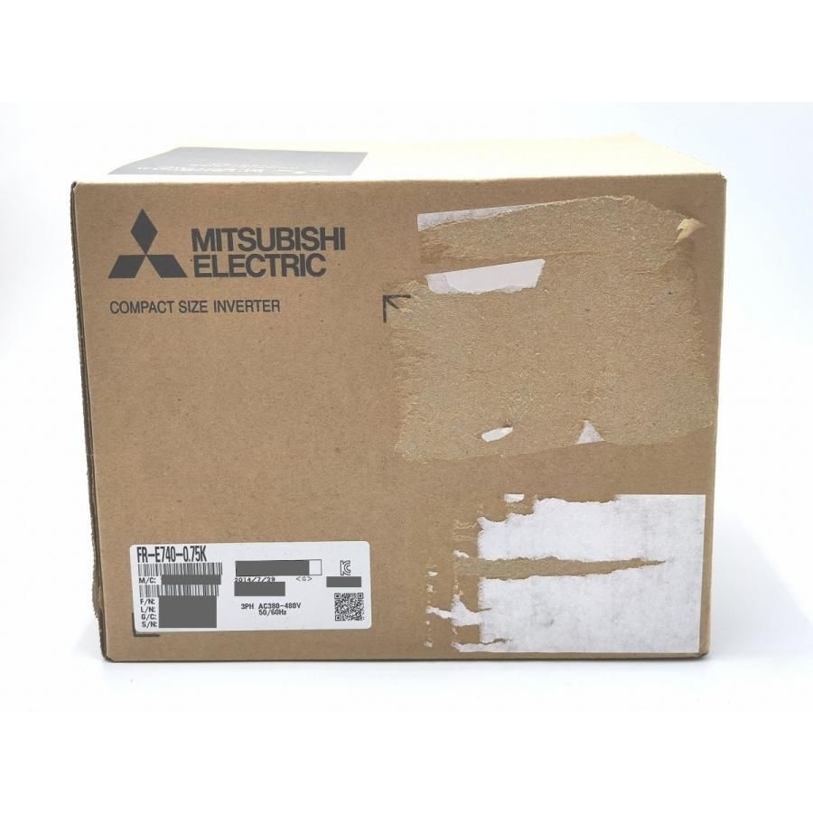 インボイス対応 箱いたみあり 新品 三菱 インバータ FR-E740-0.75K インバーター その1