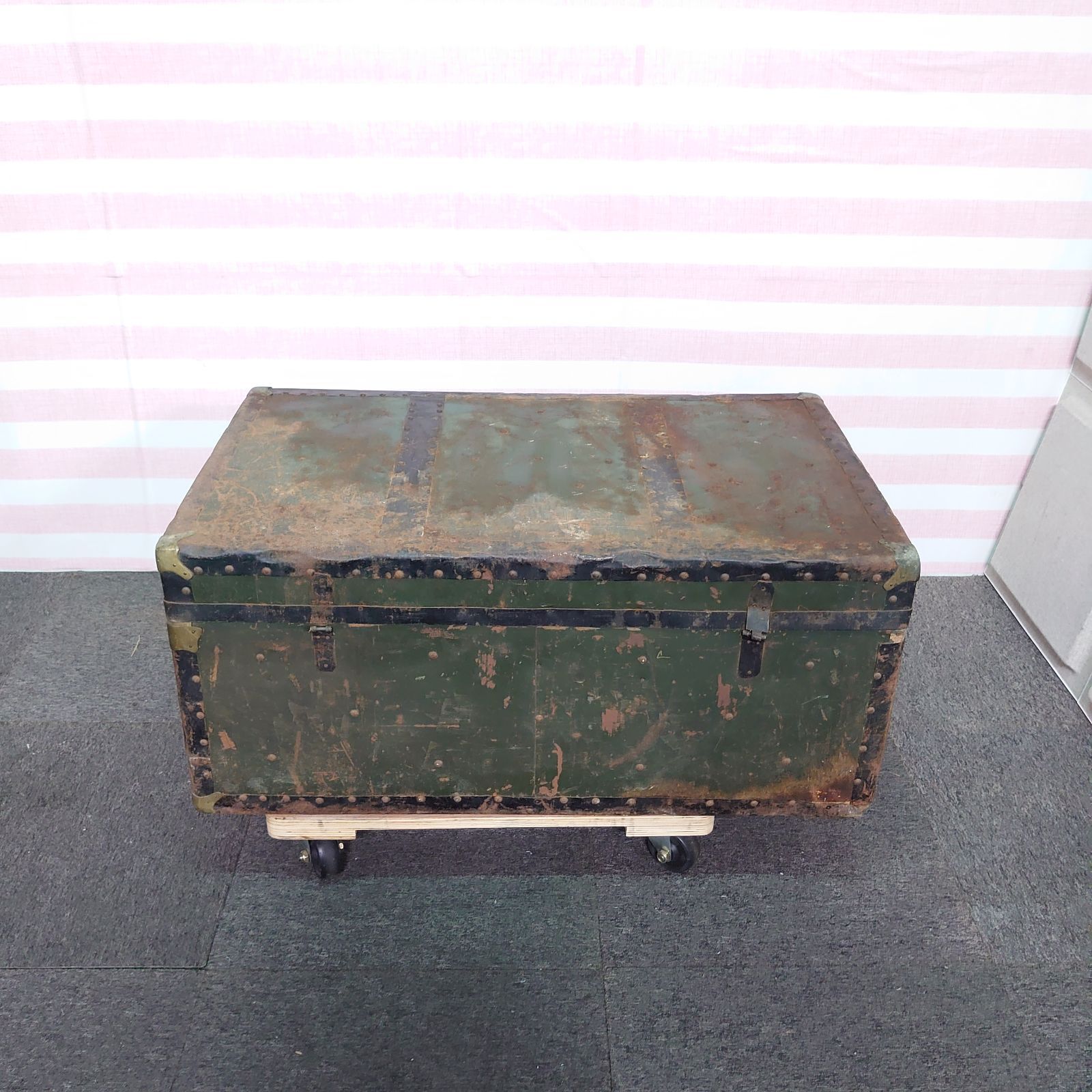 宝箱　トレジャーボックス　アンティーク　トランク 宝箱 鍵付き アンティーク調 収納ケース トレジャーボックス