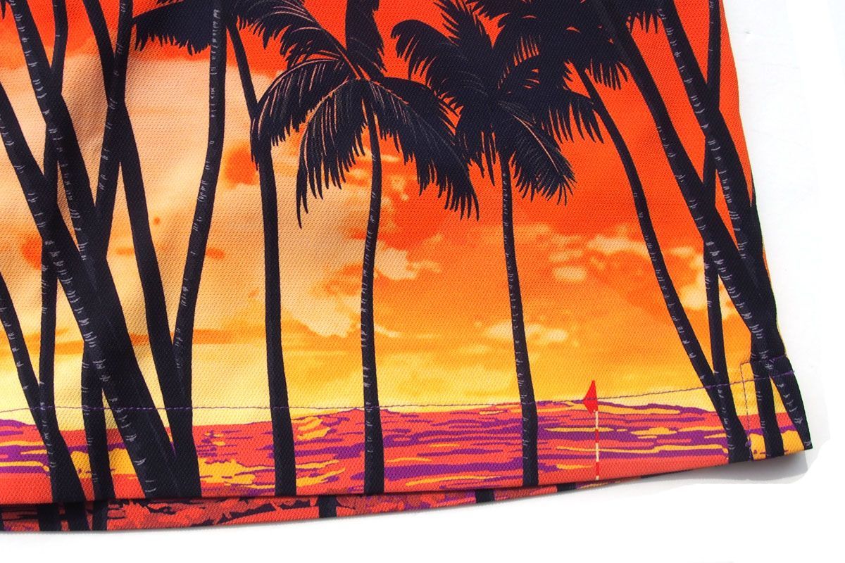 gates｜サンセットゴルフプリント スカート｜055-1234612｜レディースゴルフウェア｜1