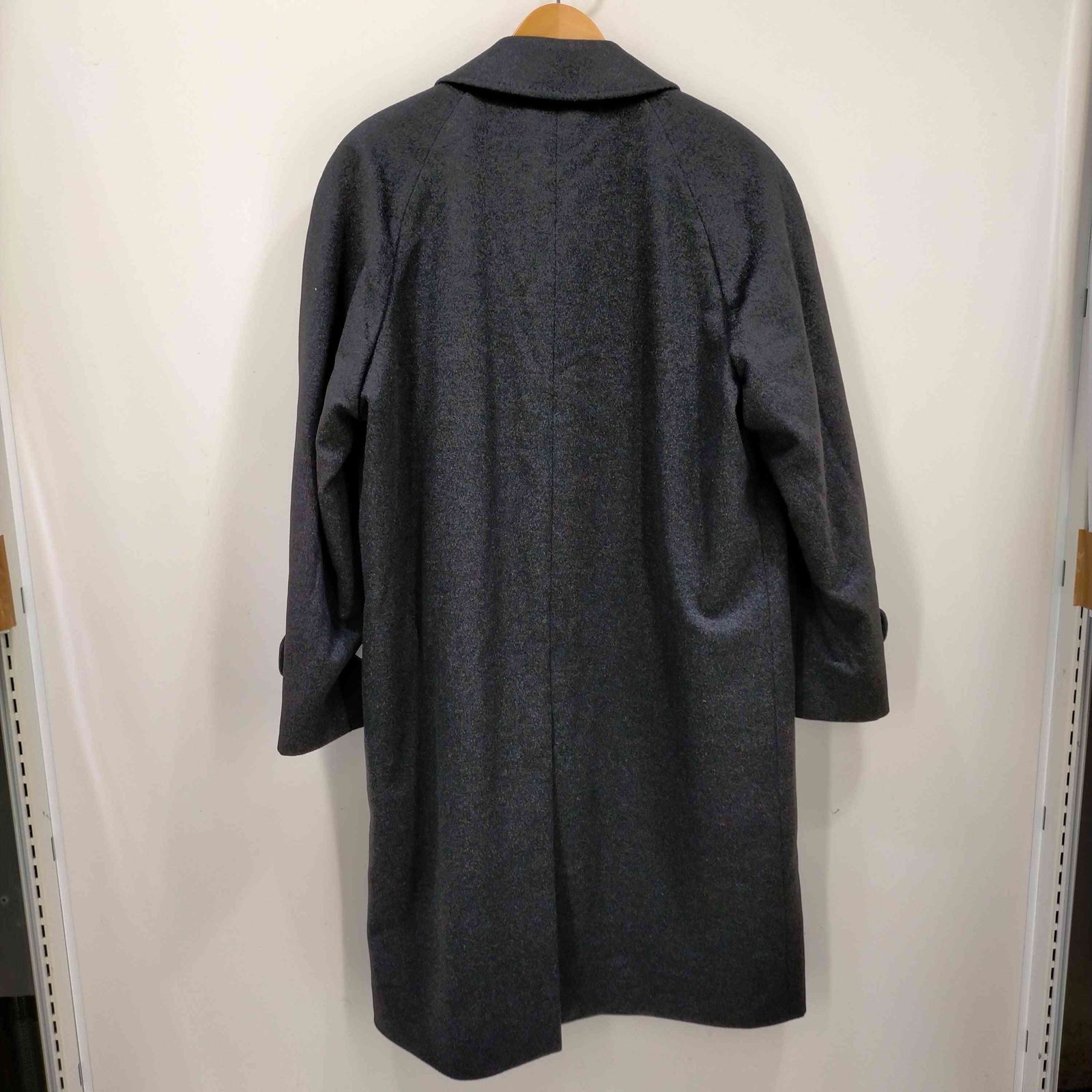 ユーズドフルギ USED古着 カシミヤ 100％ ウール チェスターコート