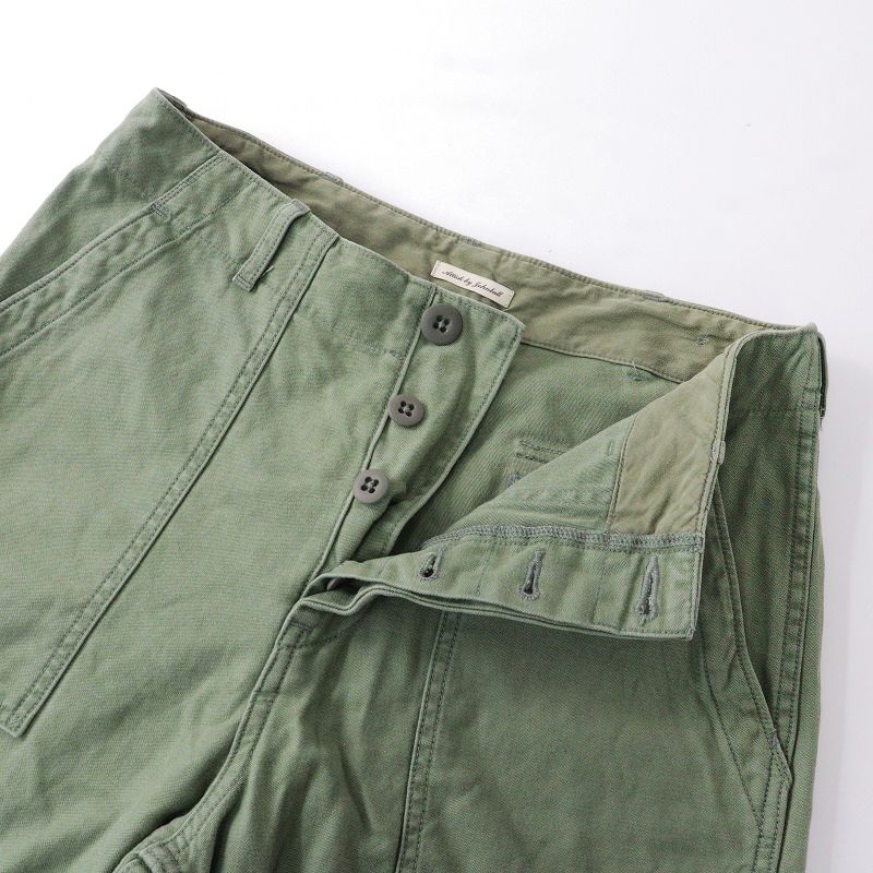 ATTICK BY JOHNBULL/アティック バイ ジョンブル】 MILITARY EASY PANT