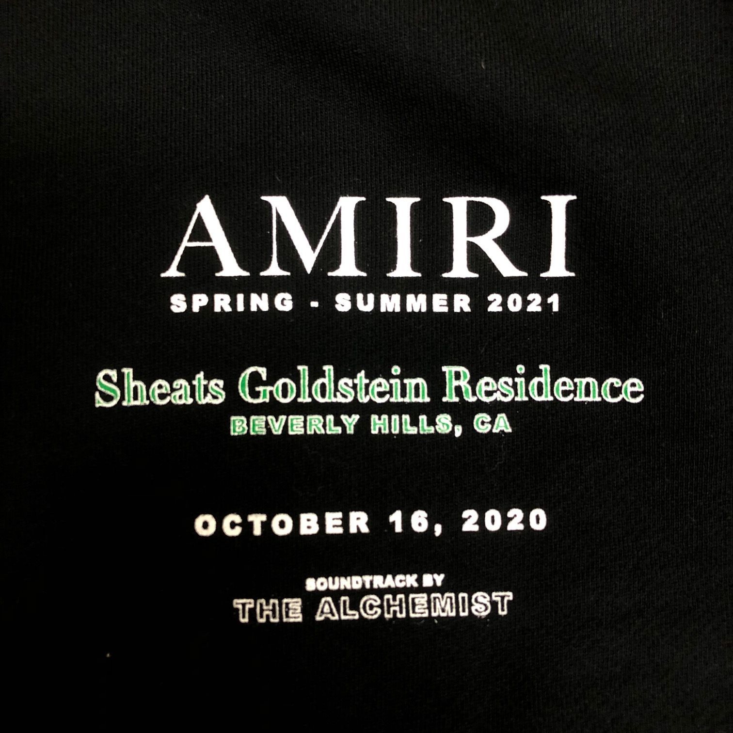 AMIRI 21SS クルーネックスウェット トレーナー アミリ MJCX002 OS 