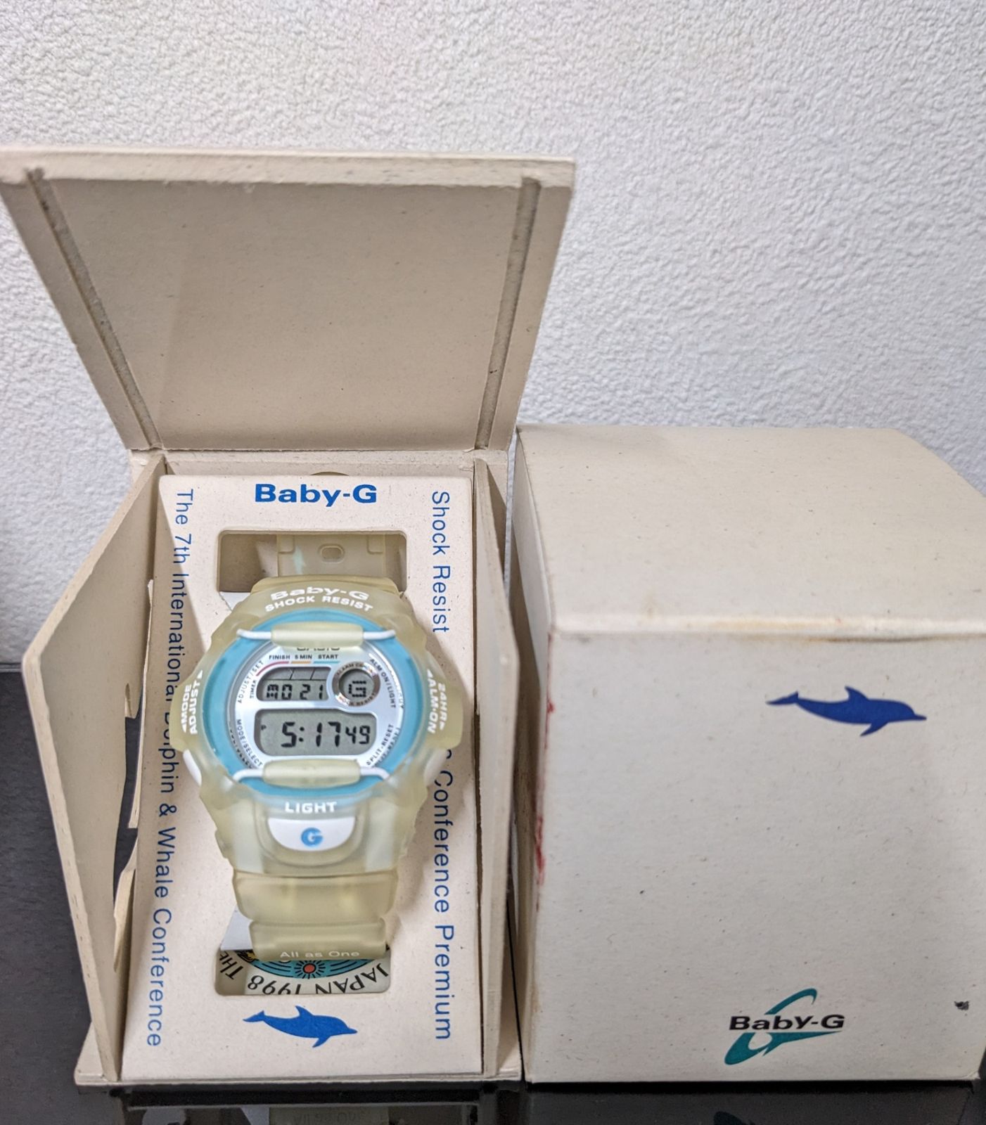 CASIO Baby-G BG-370K-2BT 1998年 第7回イルカクジラ会議