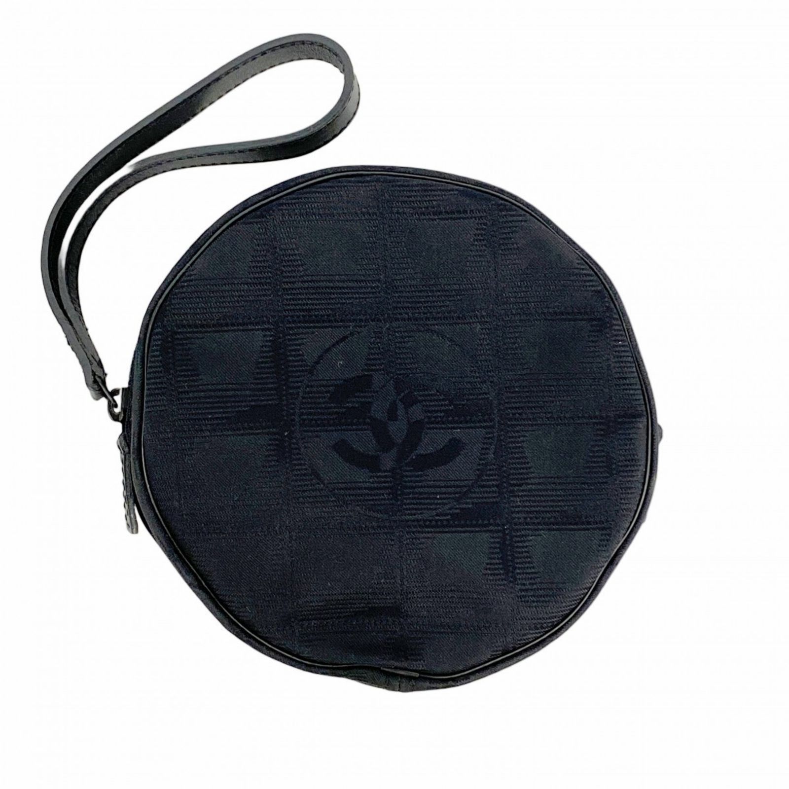 CHANEL シャネル　ポーチ　ブラック 2.55 ラージ ポーチ - エイジド カーフスキン、ブラック