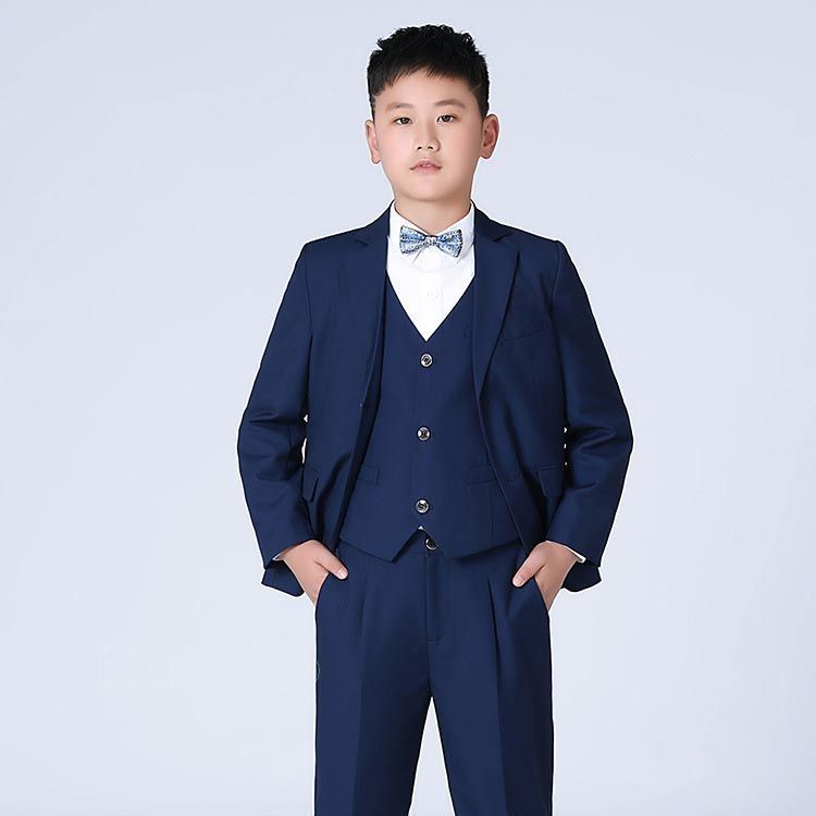 130サイズ男の子フォーマルスーツ５点セット　子供服キッズ　入園入学卒園卒業 男の子 130 フォーマル スーツ セットアップ 5点 入学式 発表会 卒園
