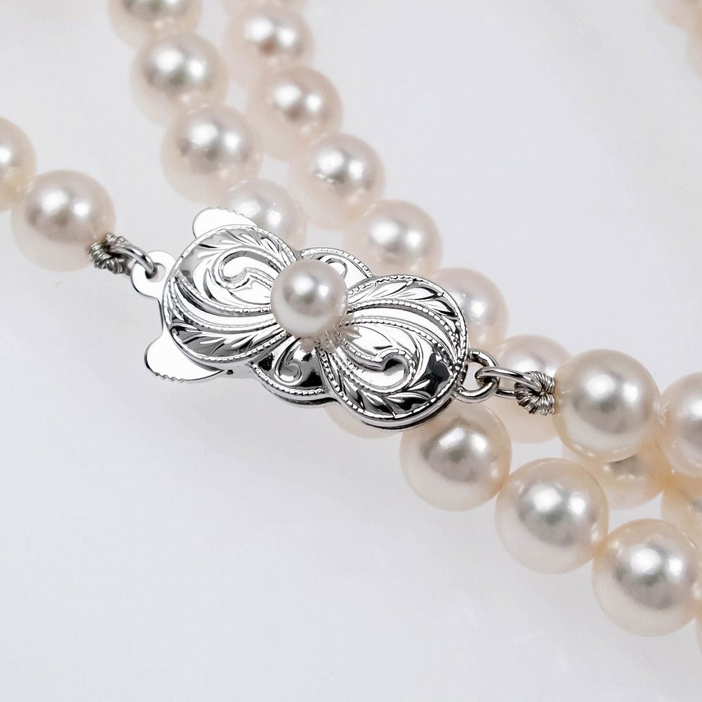 名東】【MIKIMOTO】ミキモト ネックレス パール 5.5mm-6mm ロング 6月 誕生石 御木本 真珠 - メルカリ