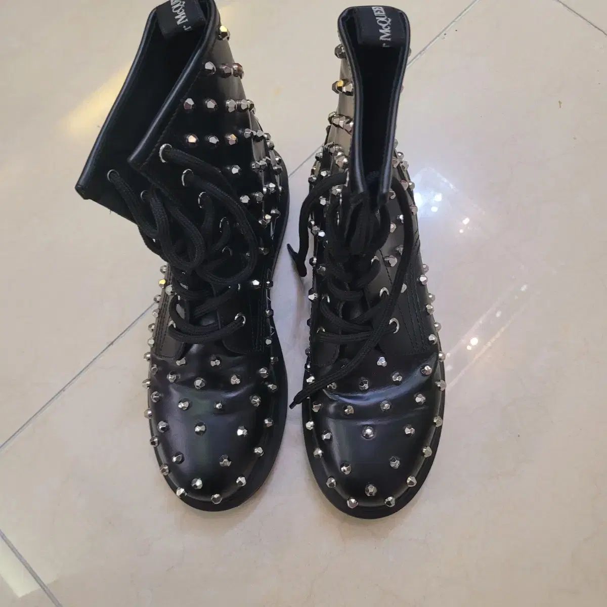 Alexander McQUEEN アレキサンダーマックイーン スタッズ ブーツ アレクサンダー alexander mcqueen(アレキサンダーマックイーン