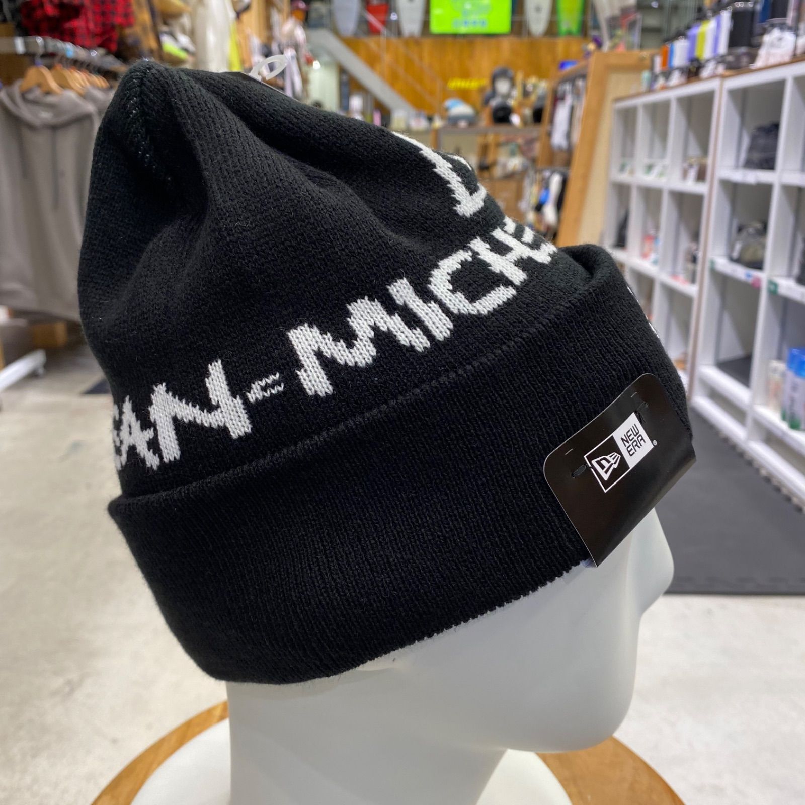 ムラスポ公式】NEW ERA ニューエラ ニットキャップ ブラック