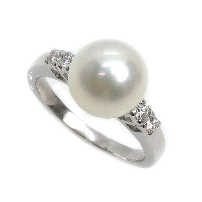 MIKIMOTO ミキモト Pt950プラチナ パール リング・指輪 アコヤパール約 