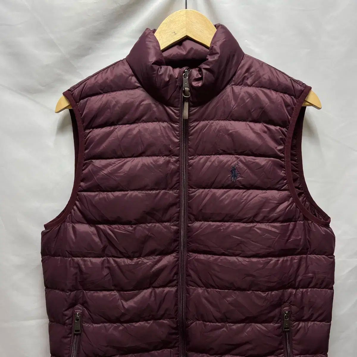 純正品 S ポロ Ralph Lauren ラルフローレン ダックダウン 軽量 ダウンジャケット ベスト ベスト