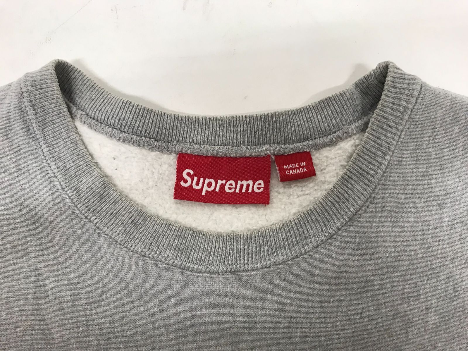 Supreme カナダ製　スウェット　ニューヨークジャイアンツ刺繍 Supreme カナダ製 スウェット ニューヨークジャイアンツ刺繍