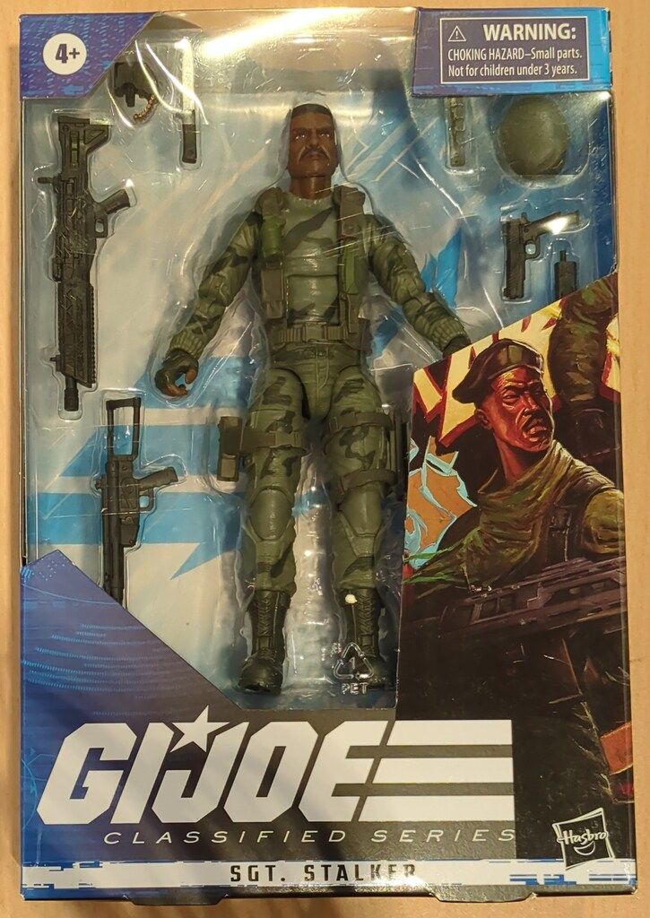 HASBRO GI JOE 46 / CLASSIFIED SGT.STALKER 6インチ