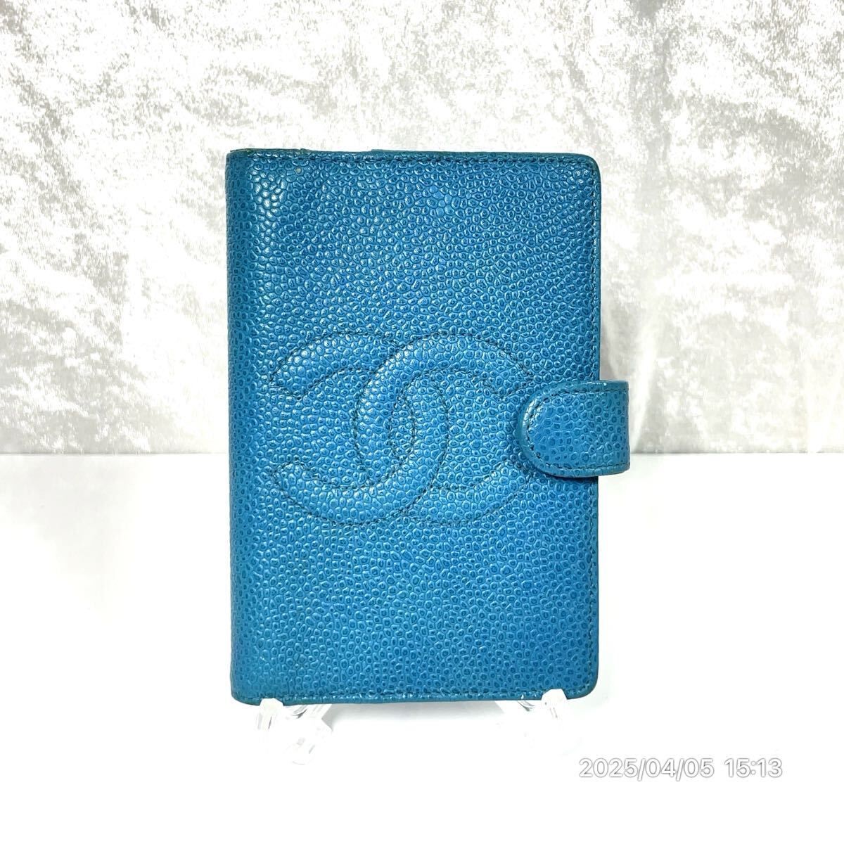 【限定販売】 シャネル CHANEL 希少カラー ココマーク キャビア ブルーカラー その他