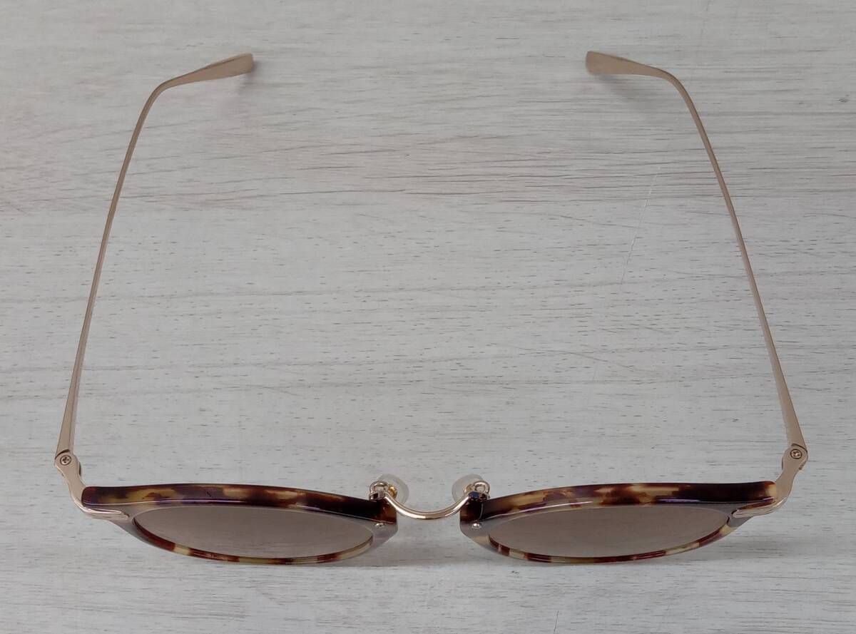 越前國甚六作 エチゼンコクジンロクサク アイウェア EZ-020 C-2 47 23-145 ブラウン×ゴールド