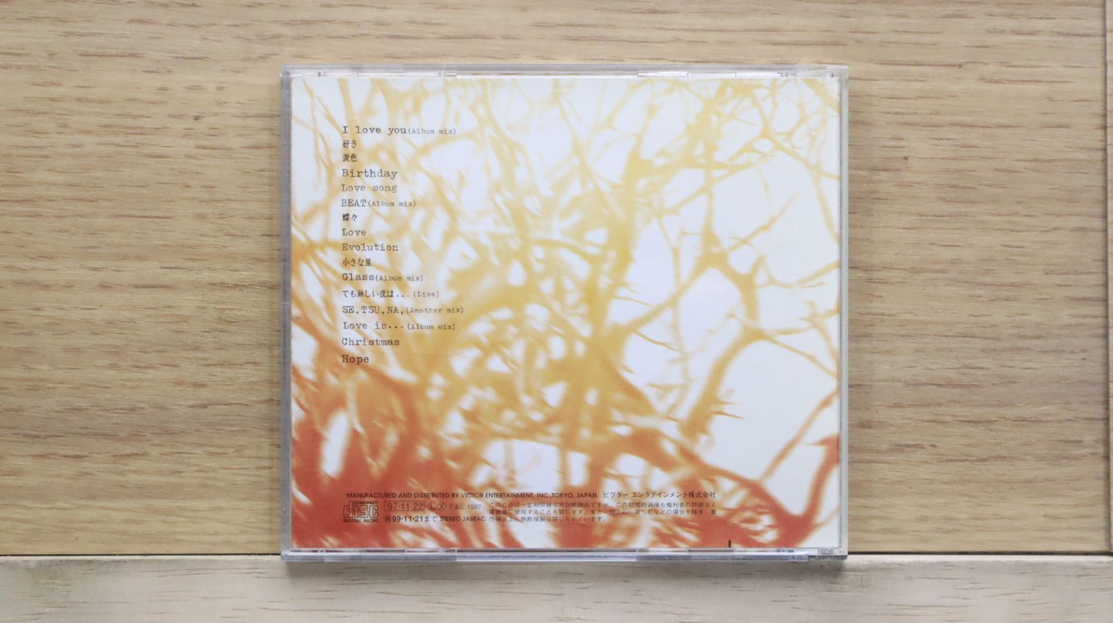 国内盤CD☆河村隆一/Ryuichi Kawamura□ LOVE 【VICL60151