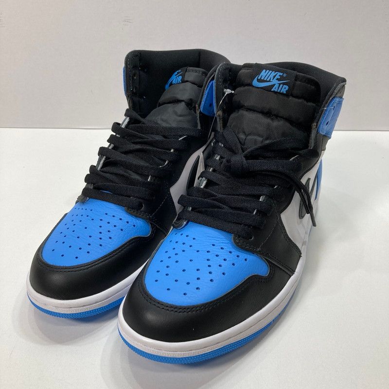 中古品】NIKE ナイキ AIR JORDAN 1 RETRO HIGH OG UNIVERSITY BLUE UNC 