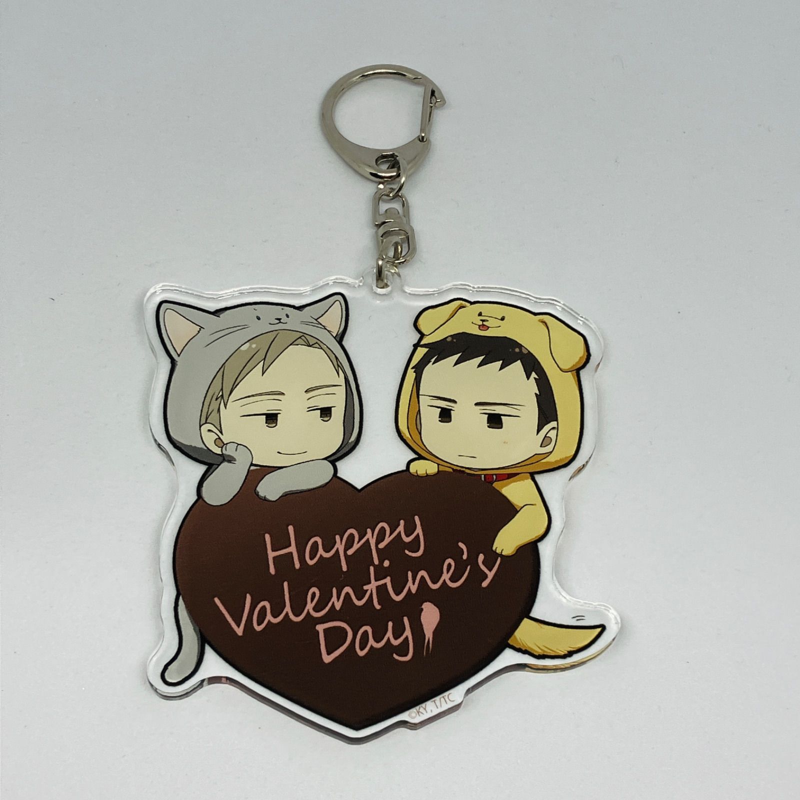 映画 囀る鳥は羽ばたかない バレンタイン 試写会 アクリルキーホルダー 矢代 百目鬼 着ぐるみ アクリルチャーム アクキー キーホルダー ヨネダコウ ノイタミナ アニメ 劇場版 フジテレビ レトロ