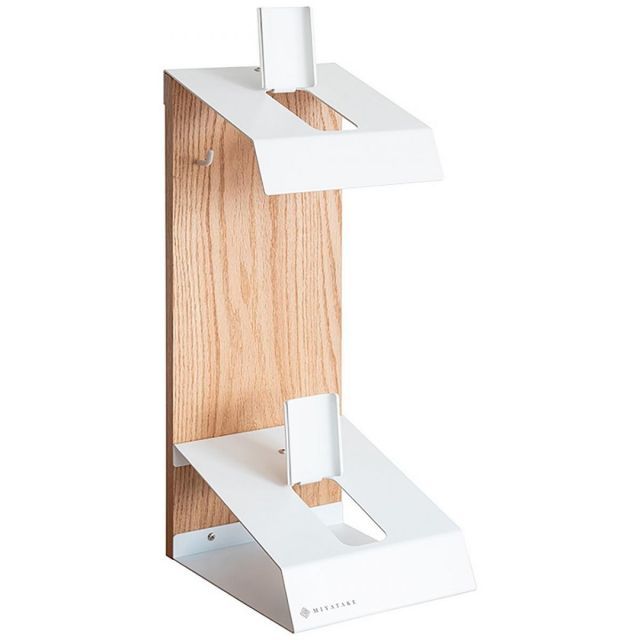 宮武製作所 ヘルメットスタンド ホワイト ナチュラル HST-300 新生活 インテリア 家具 おしゃれ デザイン