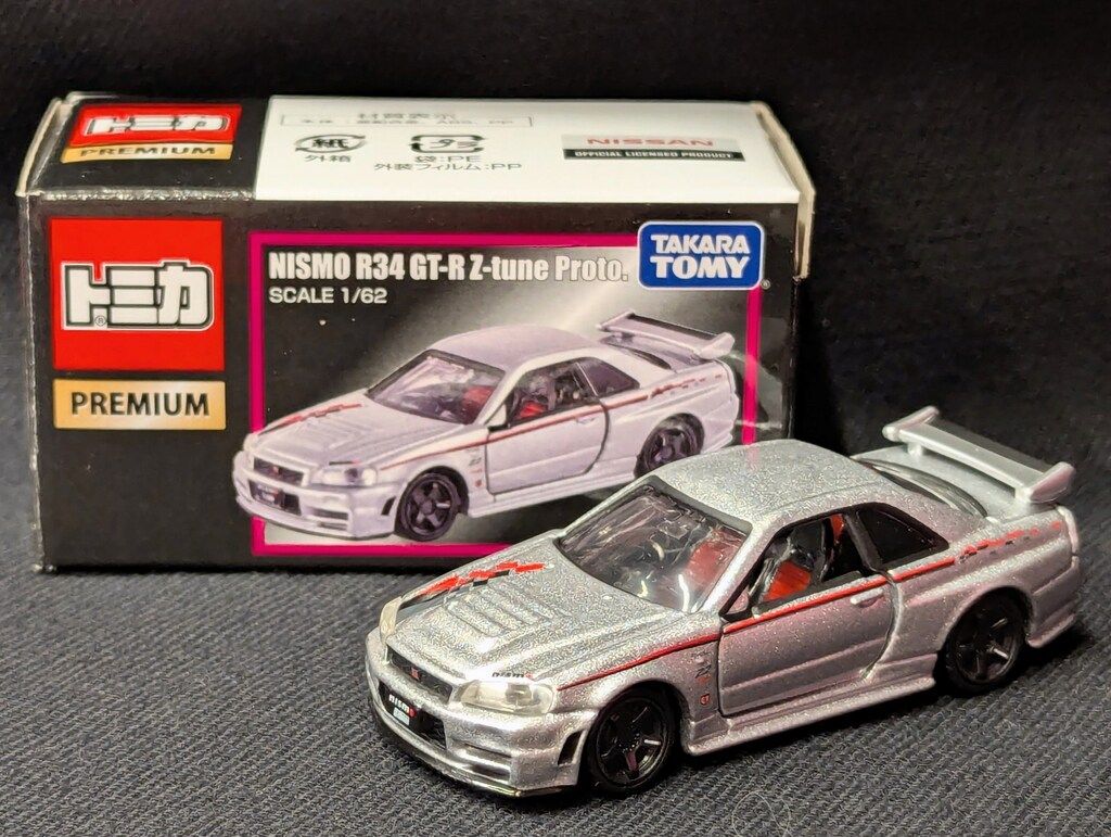 トミカ　NISMO R34 GT-R Z-tune Proto 東京オートサロン Amazon | トミカ プレミアム 『NISMO R34 GT-R Z-tune Proto