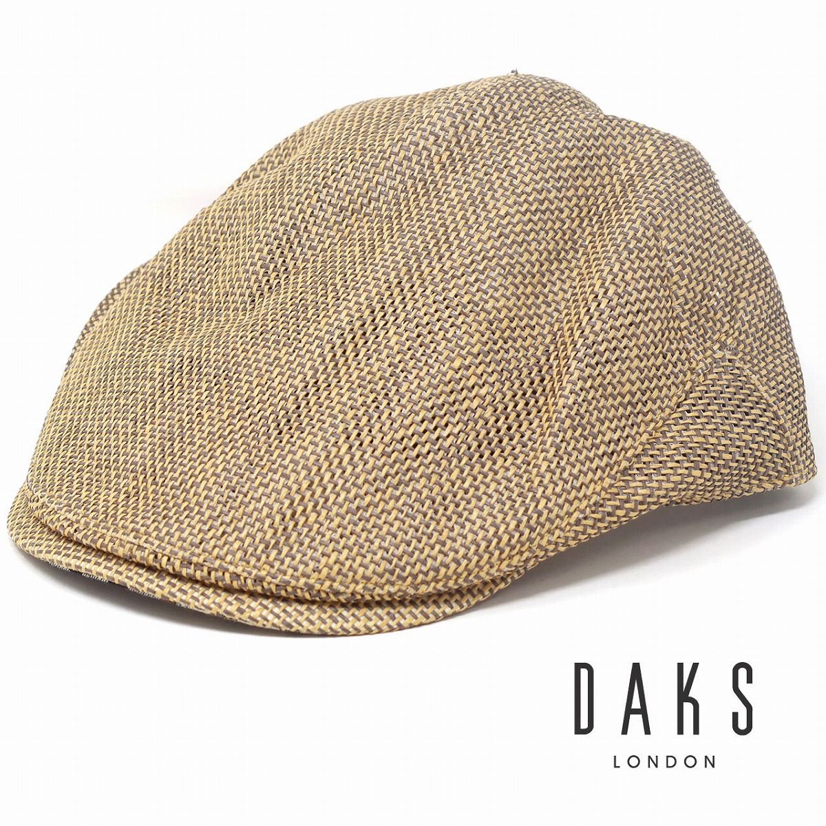 ★ FAILSWORTH フェイルスワース　Harris Tweed ハリスツイード キャップ　グレーヘリンボーン　ONE SIZE　試着のみ