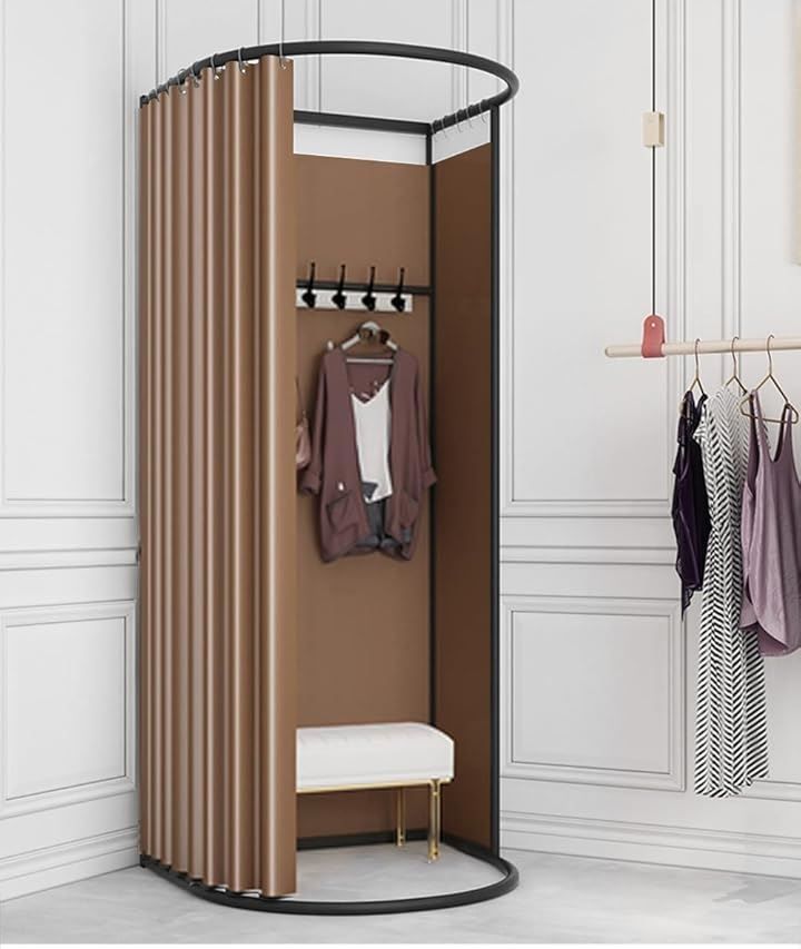 QD-BYM フィッティングルーム 試着室 更衣室 着替え 遮光カーテン