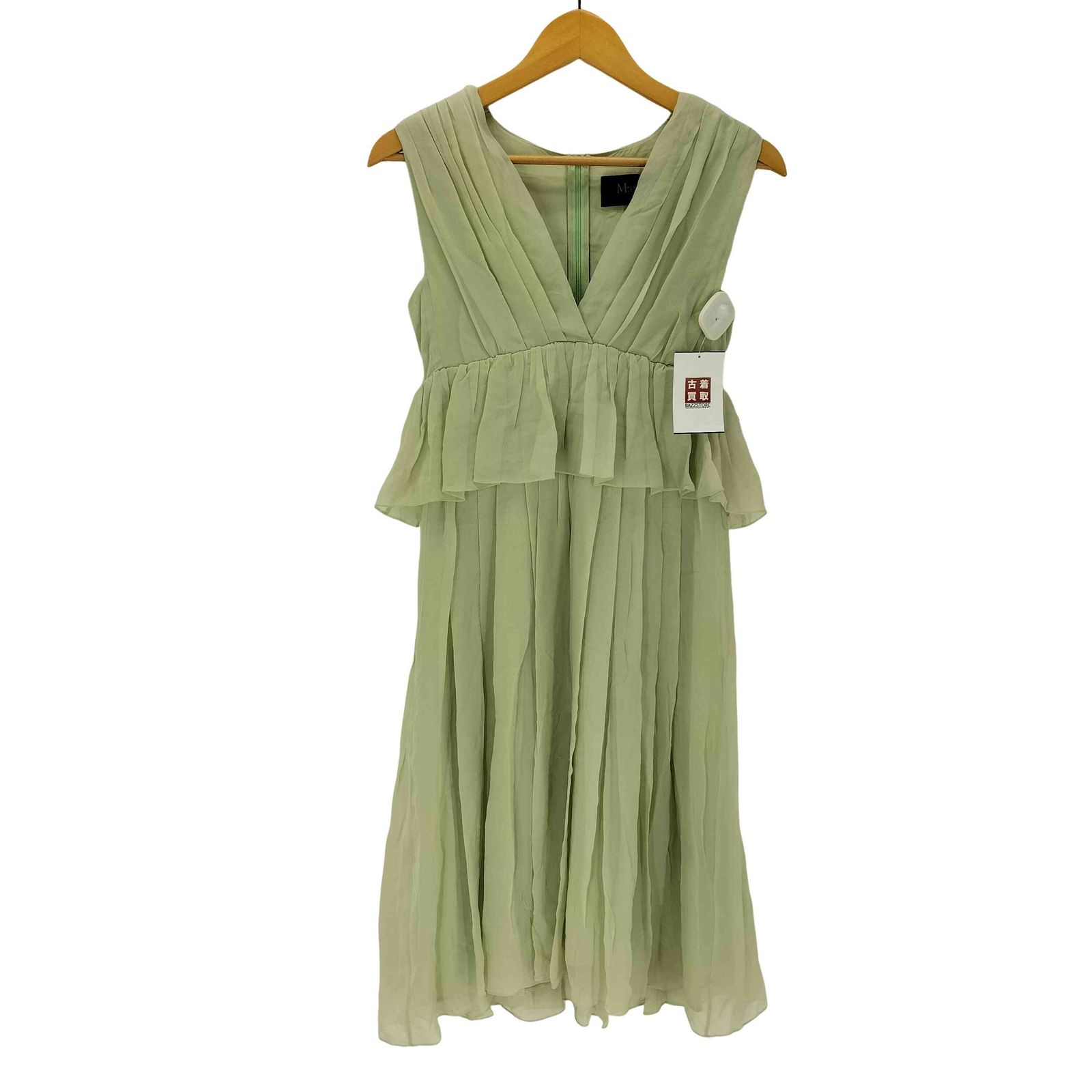 マックスマーラ MAX MARA シルク ノースリーブワンピース
