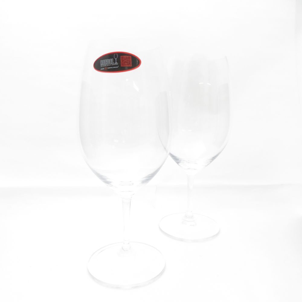 RIEDEL リーデル ヴィノム シラー ワイングラス 2客 クリスタルガラス ペア SY12347C1