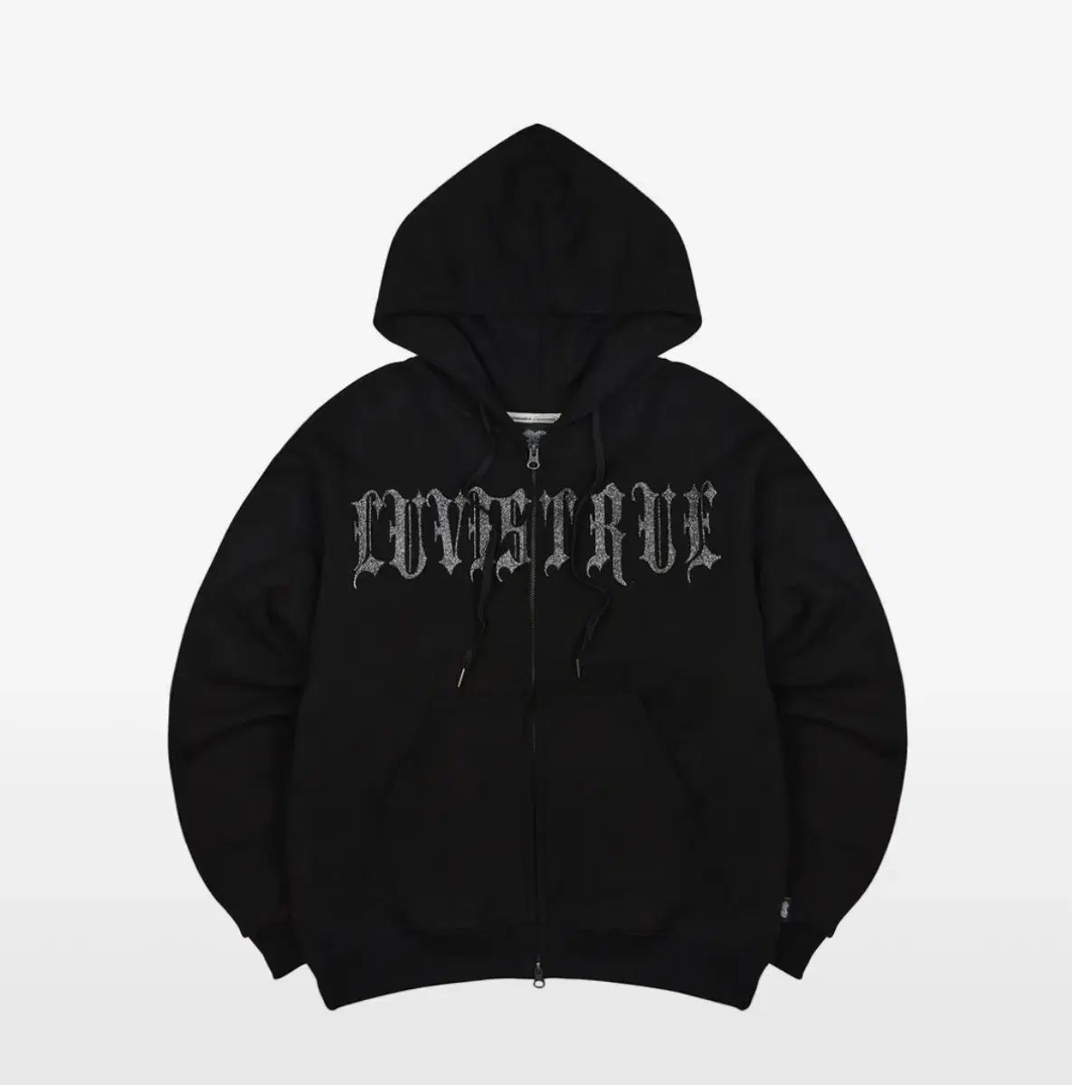 LUVISTRUE ラブイズトュルー　ジップパーカー　ファーパーカー FS LETTER HOOD ZIPUP（パーカー）｜LUVISTRUE（ラヴイズ