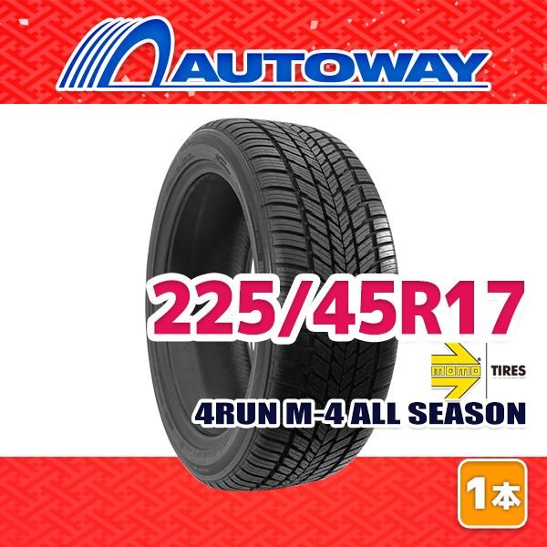 225/45R17 4本 MOMO outrun夏タイヤ MOMO OUTRUN M-3 225/45R17.Z 94Y XL - オートウェイ