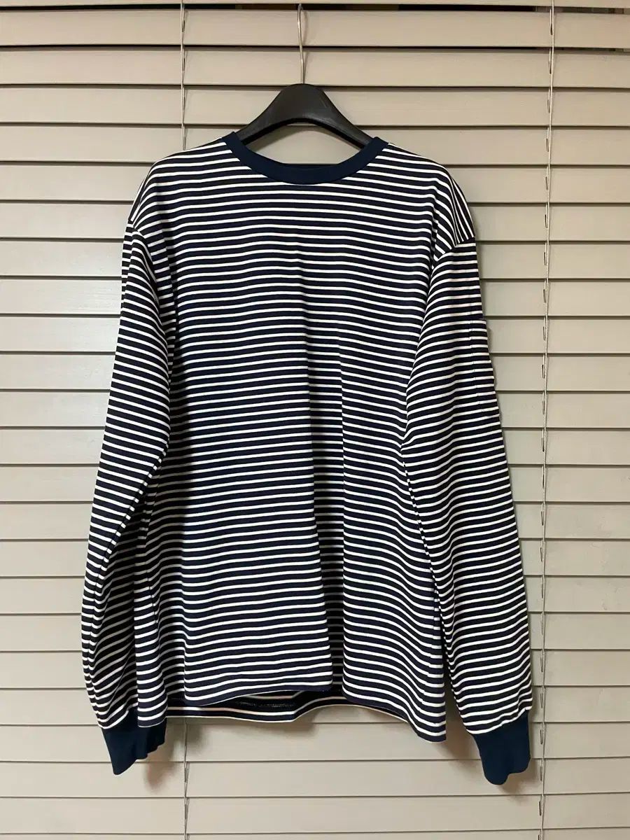 Needles ニードルス ストライプ 長袖 Tシャツ XS