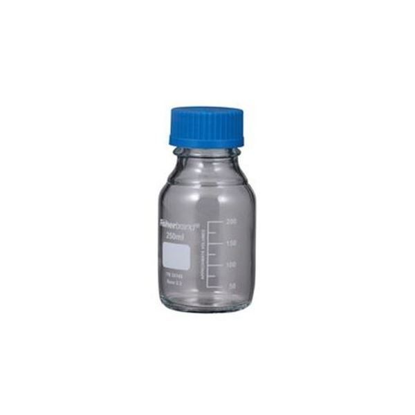 【格安，100%新品】 （まとめ）メジューム瓶 250ml（青蓋付 Fisher） 【×10セット】 その他
