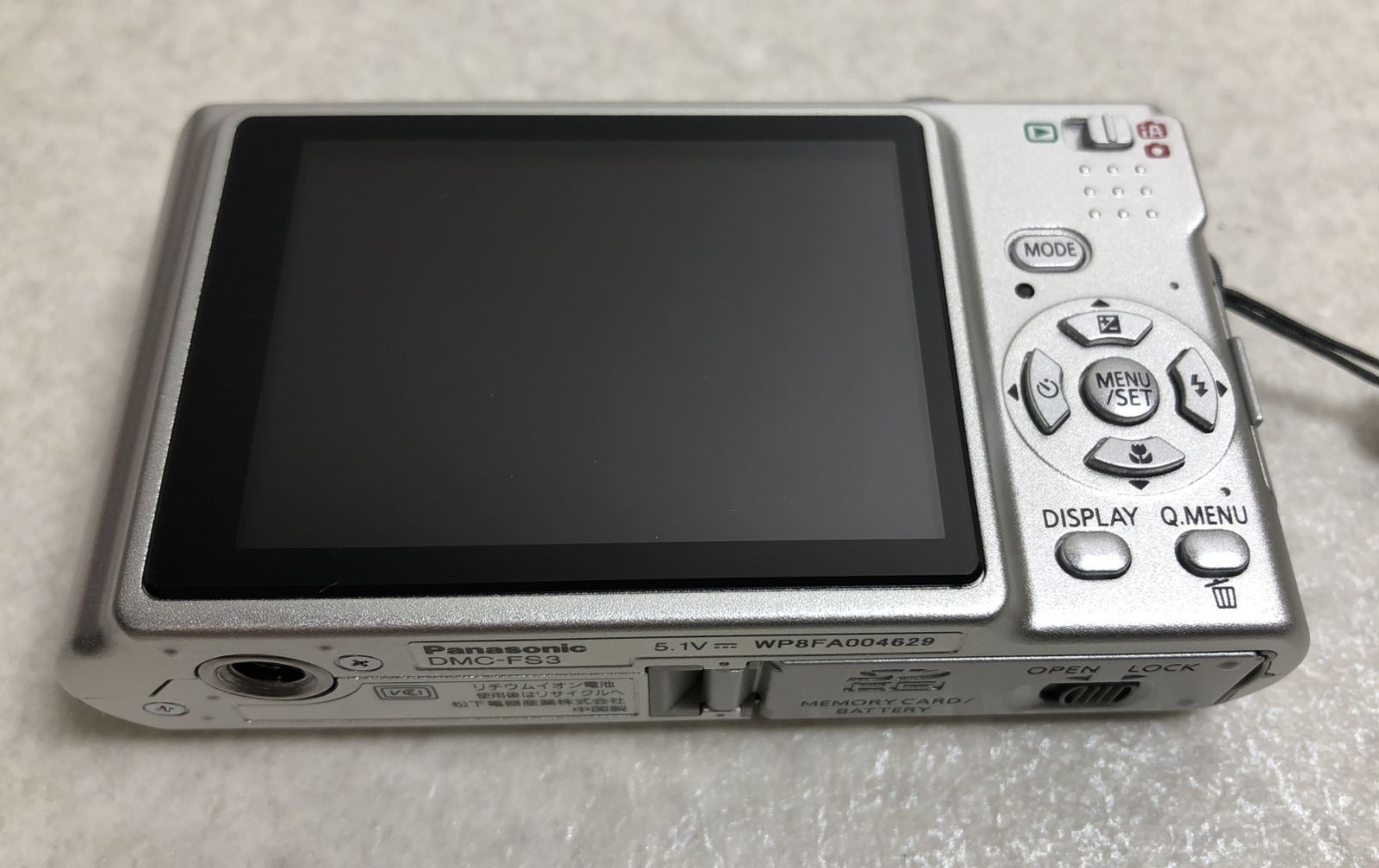 DH1145】パナソニック デジタルカメラ ルミックス LUMIX DMC-FS3 DH1145】パナソニック デジタルカメラ ルミックス LUMIX DMC-FS3