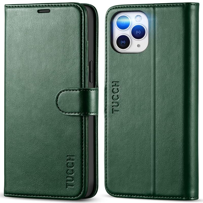 TUCCH iPhone 12 pro max 対応 ケース手帳型 iPhone12 pro max ケース カード収納 [RFIDブロッキング] 横向きスタンド機能 高級PU合皮 便利なマグネット式 人気 アイフォン12 pro max 手帳 ケース ス 1