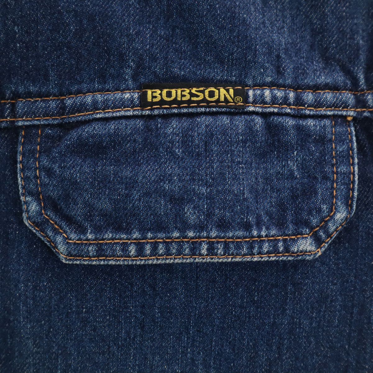 BOBSON ボブソン デニムジャケット M ネイビー ジージャン メンズ 古着 