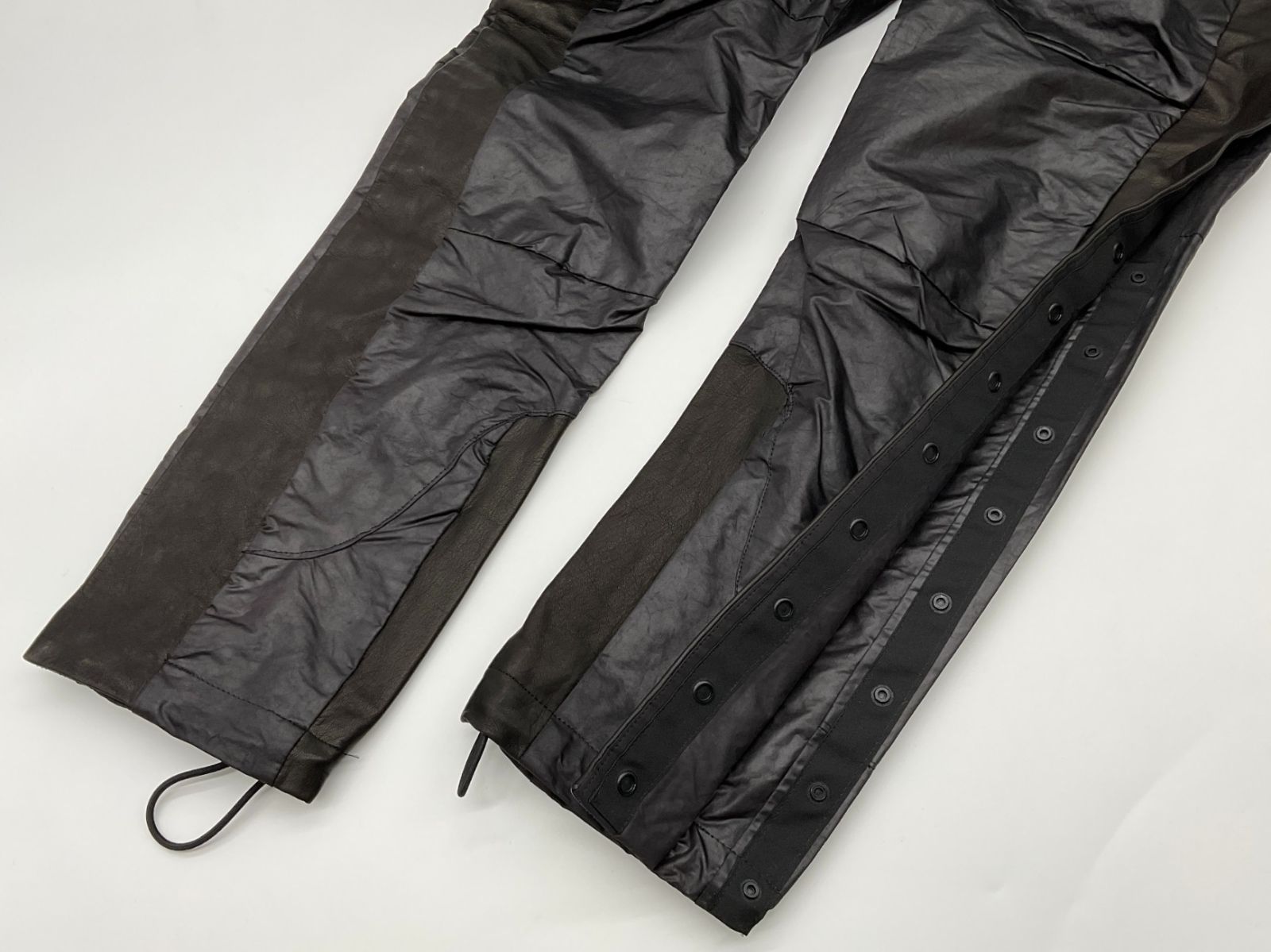 RIPVANWINKLE リップヴァンウィンクル 3 ブラック ANORAK PANTS