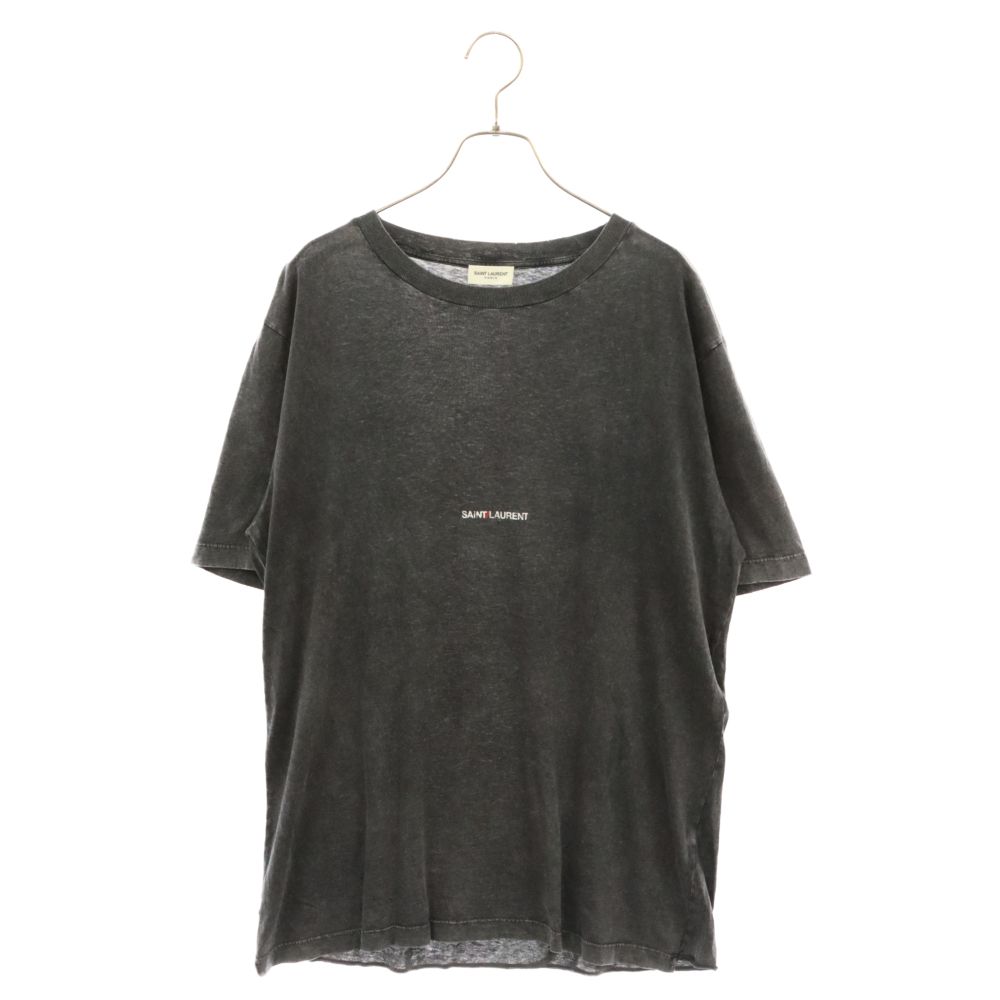 SAINT LAURENT PARIS (サンローランパリ) 17SS Destroyed t-shirt 
