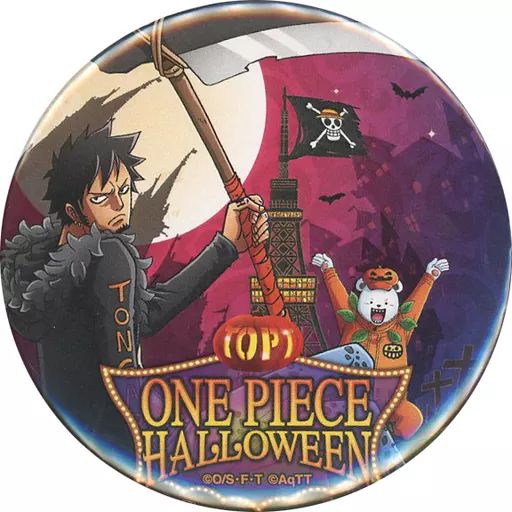 ONE PIECE ワンピースタワー ロー ベポ ハロウィン アクスタ 中古】バッジ・ピンズ ロー&ベポ 「ワンピース ハロウィン2016
