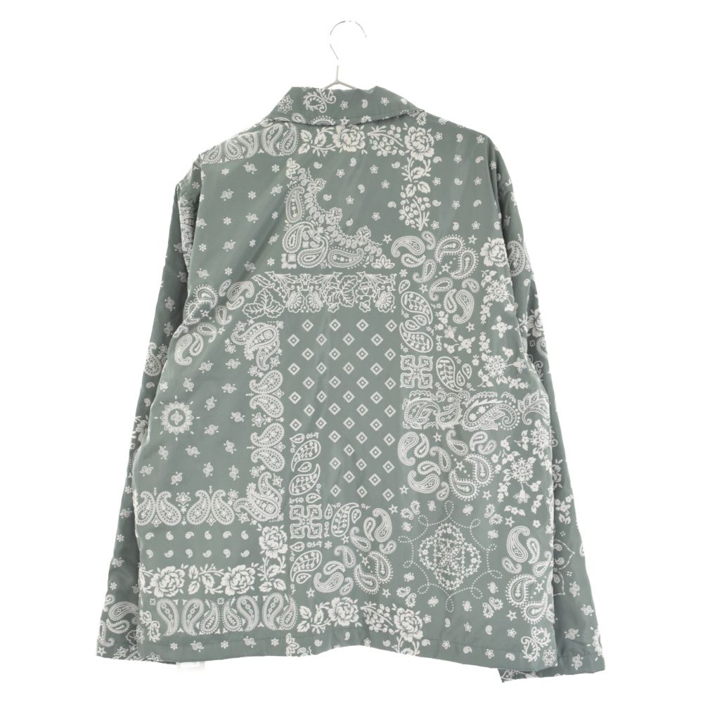 KITH (キス) 23AW Flocked Deconstructed Bandana Coaches Jacket