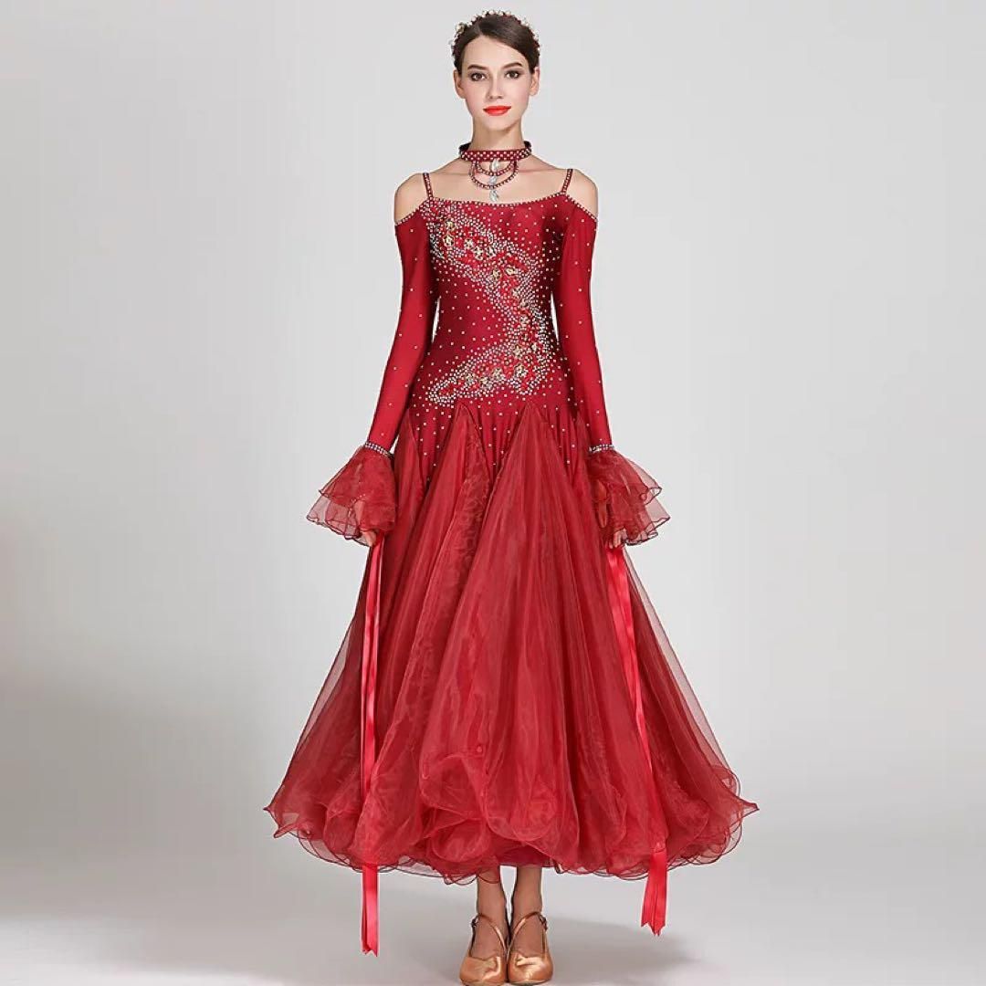 ♥ 競技会 発表会に♪スタンダードドレスワンピース