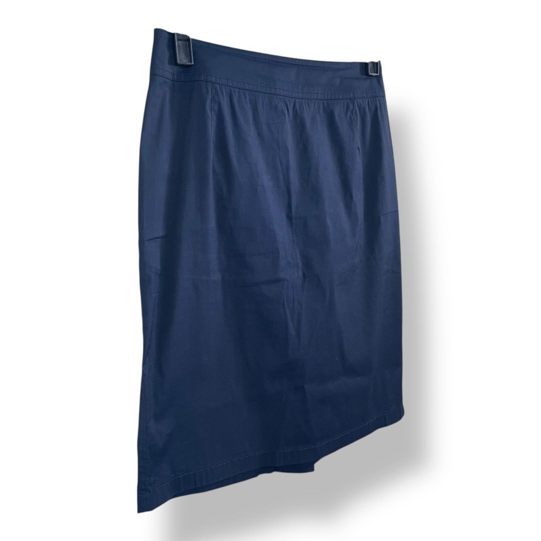 ネイビー ロゴ スカート プラダ PRADA/プラダ_Women通販 | キャディクレープ ミディスカート【送料無料