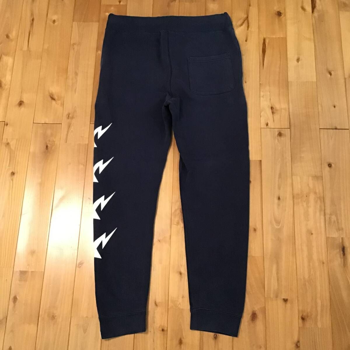A Bathing Ape パンツ ネイビー Sサイズ A BATHING APE® Abc Camo Shark Regular Fit Sweat Pants | Bape