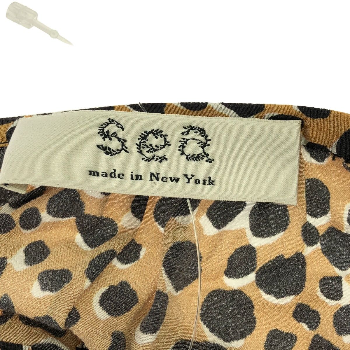 Sea New York シーニューヨーク レオパード柄プルオーバーシャツ 