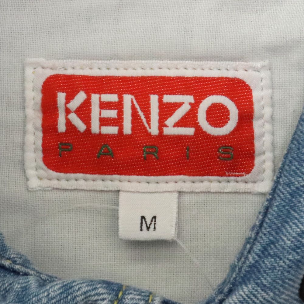 KENZO 22AW デニムウエスタンシャツ Mサイズ - メルカリ
