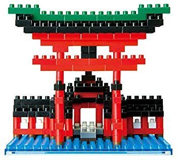 【中古】(未使用･未開封品)　ナノブロック 厳島神社大鳥居 NBH-017 7z28pnb