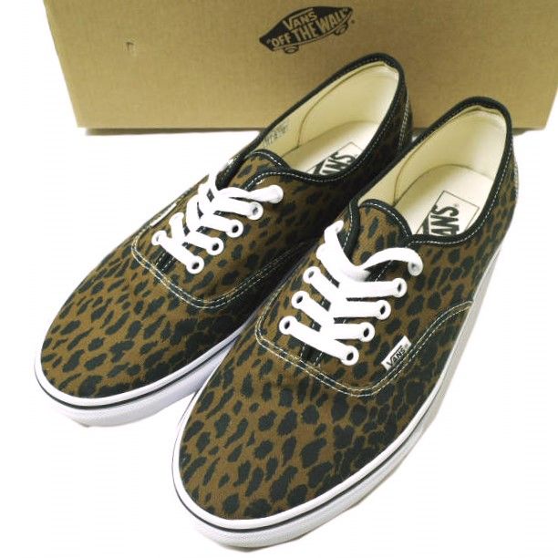 WACKO MARIA x VANS ワコマリア バンズ 23AW 別注 V44 AUTHENTIC レオパード オーセンティック 667569-0002 US11(29cm) BROWN スニーカー シューズ s18657 VANS x WACKO MARIA☆AUTHENTIC ワコマリアコラボ レオパード (VANS